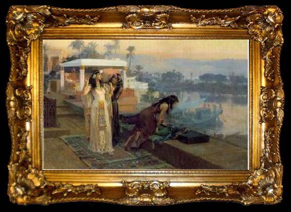 framed  unknow artist Arab or Arabic people and life. Orientalism oil paintings 157, ta009-2